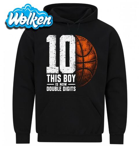 Obrázek produktu Pánská mikina 10 Let Poprvé Dvouciferný Věk Basketbalista