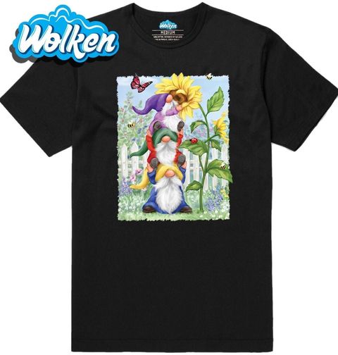 Obrázek produktu Pánské tričko Gnomes polibek květiny