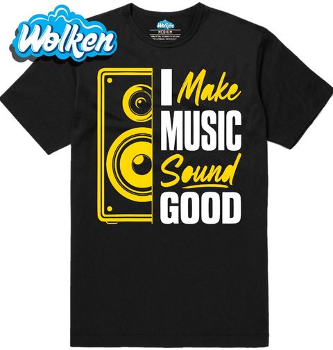 Obrázek produktu Pánské tričko Díky Mně Zní Hudba Lépe I Make Music Sound Good