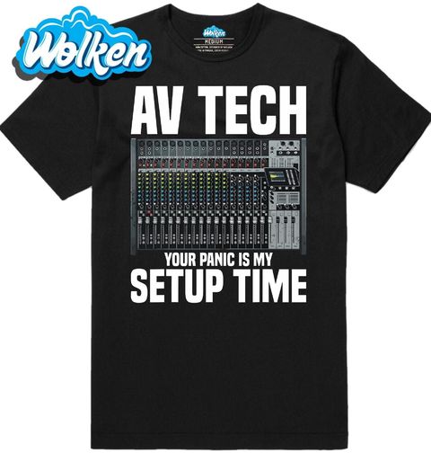 Obrázek produktu Pánské tričko Audiovizuální Technika AV Tech
