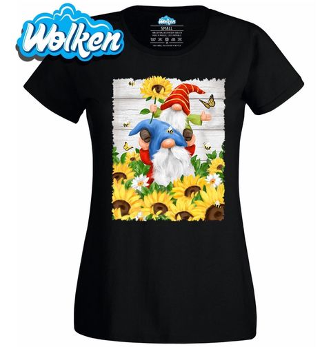 Obrázek produktu Dámské tričko Gnomes v poli slunečnic 