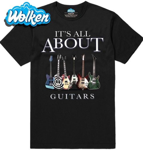Obrázek produktu Pánské tričko Je to všechno o kytarách