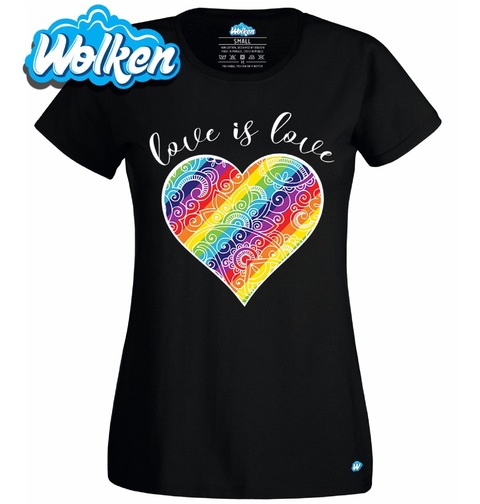 Obrázek produktu Dámské tričko Láska je láska 