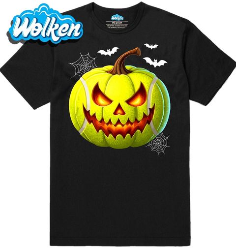 Obrázek produktu Pánské tričko Halloween Dýně z Tenisového Míče