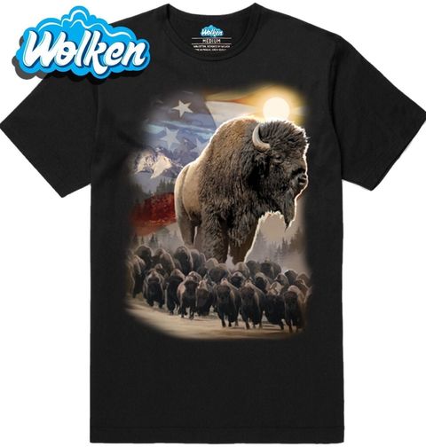 Obrázek produktu Pánské tričko Americký bizon