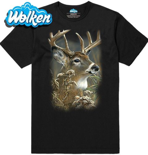 Obrázek produktu Pánské tričko Portrét Jelena v přírodě 