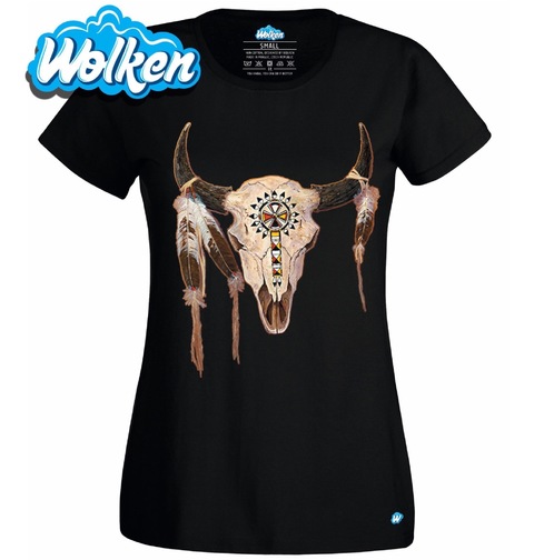 Obrázek produktu Dámské tričko Lebka Bizona