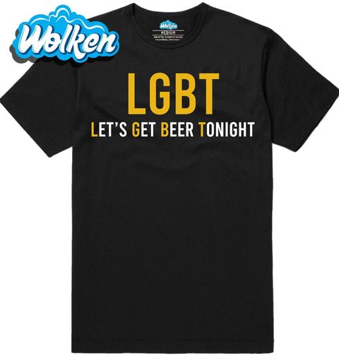 Obrázek produktu Pánské tričko Pojďme Dnes Večer na Pivo LGBT Let's Get Beer Tonight