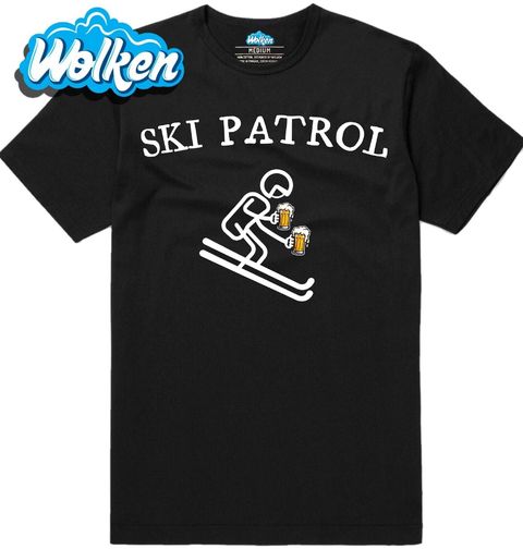 Obrázek produktu Pánské tričko Lyžařská Hlídka s Pivem Ski Patrol