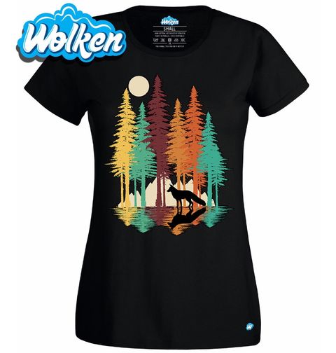 Obrázek produktu Dámské tričko Liška v lese