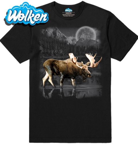 Obrázek produktu Pánské tričko Los v divoké krajině 