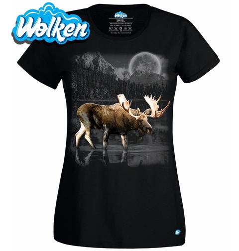 Obrázek produktu Dámské tričko Los v divoké krajině 