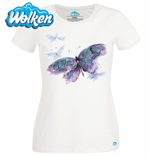 Obrázek produktu Dámské tričko Akvarel Motýl