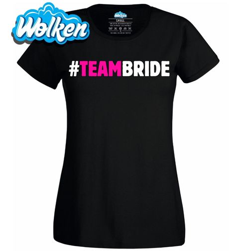 Obrázek produktu Dámské tričko Hashtag Tým Nevěsty Team Bride