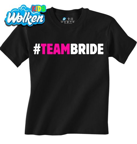 Obrázek produktu Dětské tričko Hashtag Tým Nevěsty Team Bride