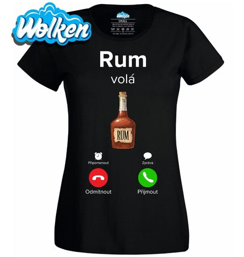 Obrázek produktu Dámské tričko Rum volá Phone Call