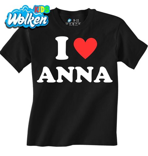Obrázek produktu Dětské tričko Miluji Annu I Love Anna