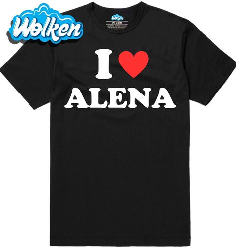 Obrázek produktu Pánské tričko Miluji Alenu I Love Alena