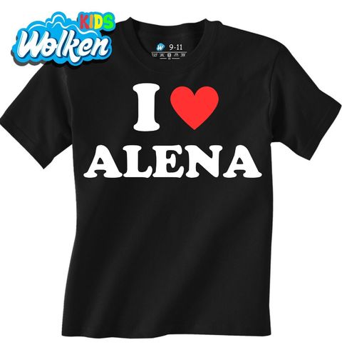 Obrázek produktu Dětské tričko Miluji Alenu I Love Alena