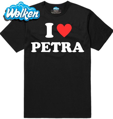 Obrázek produktu Pánské tričko Miluji Petru I Love Petra