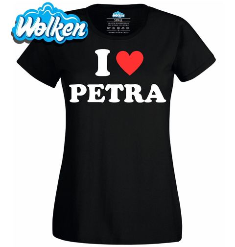 Obrázek produktu Dámské tričko Miluji Petru I Love Petra