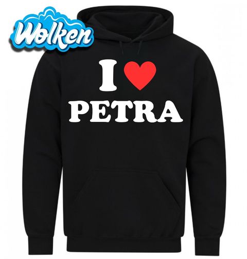 Obrázek produktu Pánská mikina Miluji Petru I Love Petra