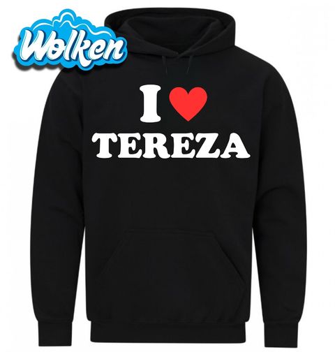 Obrázek produktu Pánská mikina Miluji Terezu I Love Tereza