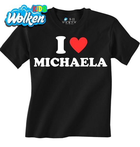 Obrázek produktu Dětské tričko Miluji Michaelu I Love Michaela