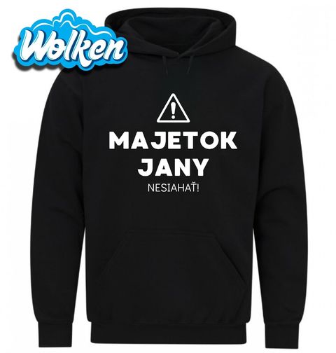 Obrázek produktu Pánská mikina Majetek Jany Nesahat