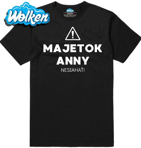 Obrázek produktu Pánské tričko Majetek Anny Nesahat