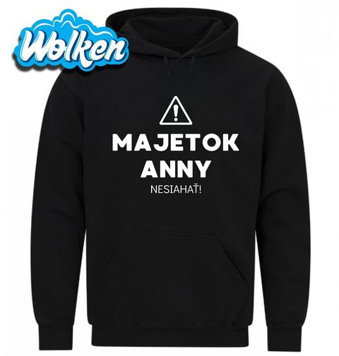Obrázek produktu Pánská mikina Majetek Anny Nesahat