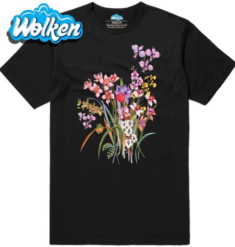 Obrázek produktu Pánské tričko Orchideje a Žabička