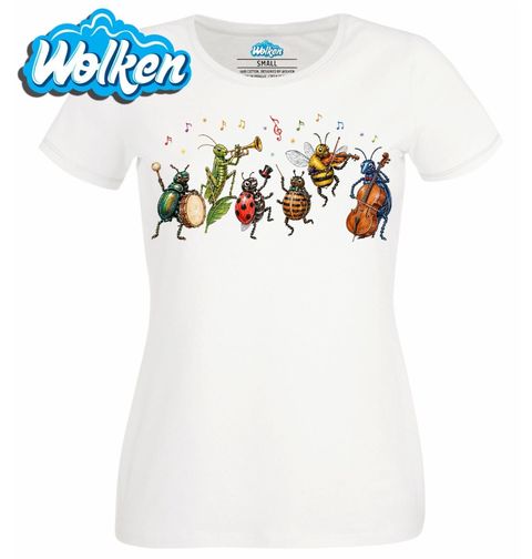 Obrázek produktu Dámské tričko Hmyzí Muzikanti