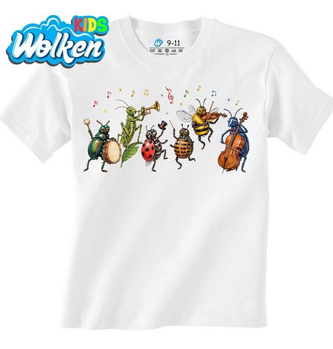 Obrázek produktu Dětské tričko Hmyzí Muzikanti
