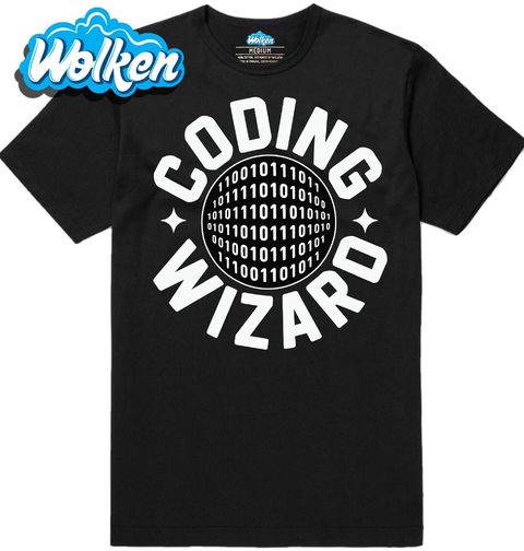 Obrázek produktu Pánské tričko Čaroděj Kódování Coding Wizard