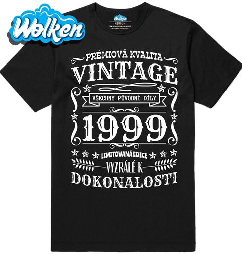 Obrázek produktu Pánské tričko Ročník 1999 Prémiová kvalita
