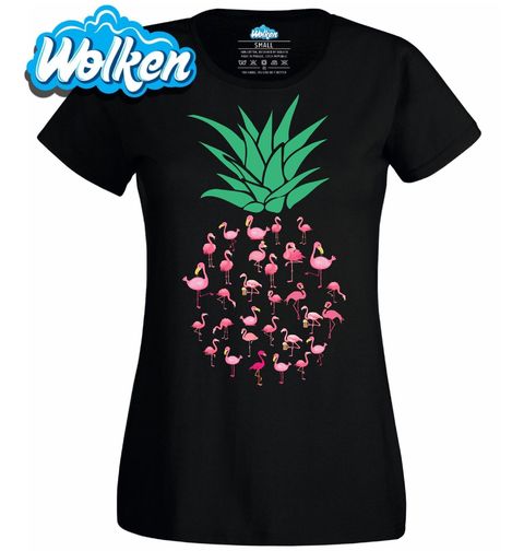 Obrázek produktu Dámské tričko Ananas z Plameňáků