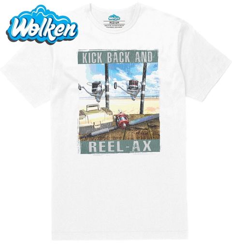 Obrázek produktu Pánské tričko Hoď se s Prutem do Klidu Reel-Ax