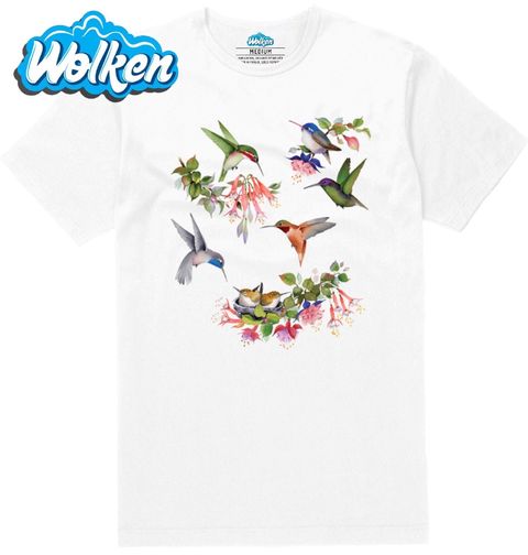 Obrázek produktu Pánské tričko Kolibříci na větvičkách 