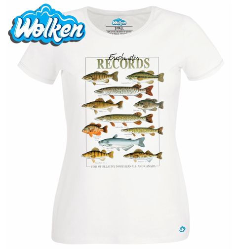 Obrázek produktu Dámské tričko Sladkovodní rybaření