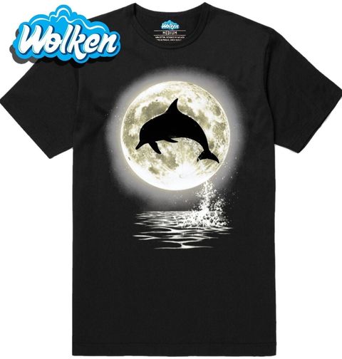 Obrázek produktu Pánské tričko Delfín v úplňku 