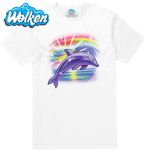 Obrázek produktu Pánské tričko Duhový delfín