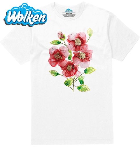 Obrázek produktu Pánské tričko Červené květiny 