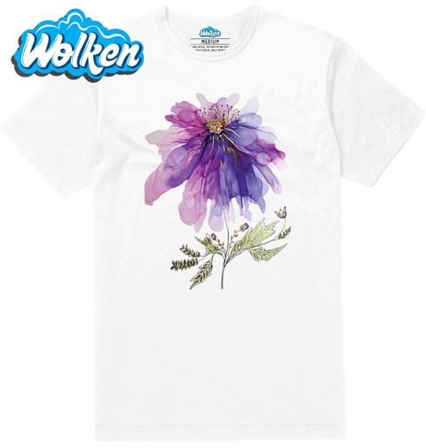 Obrázek produktu Pánské tričko Fialové květiny