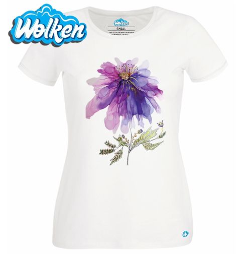 Obrázek produktu Dámské tričko Fialové květiny