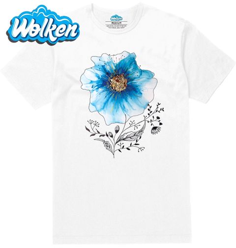Obrázek produktu Pánské tričko Modré květiny 