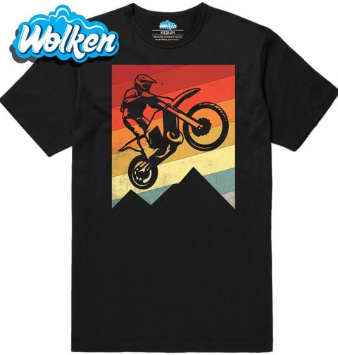 Obrázek produktu Pánské tričko Wheelie na Terénní Motorce
