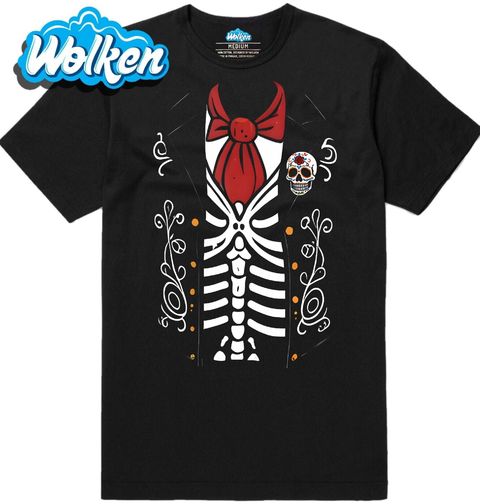 Obrázek produktu Pánské tričko Kostra Día De Los Muertos