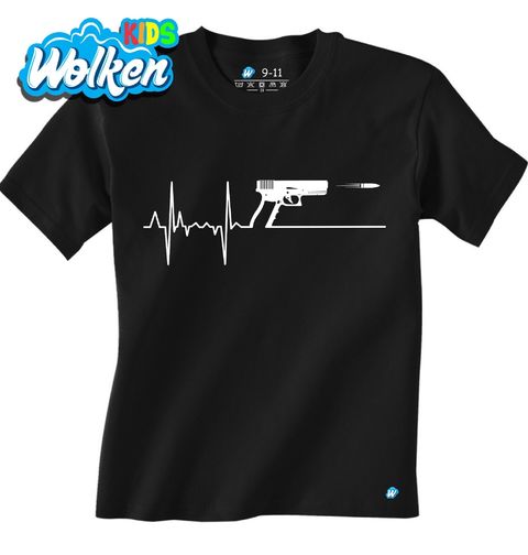 Obrázek produktu Dětské tričko Kardiogram a Pistole