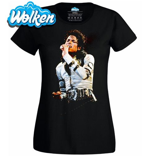 Obrázek produktu Dámské tričko Michael Jackson Král Popu na Bad Tour